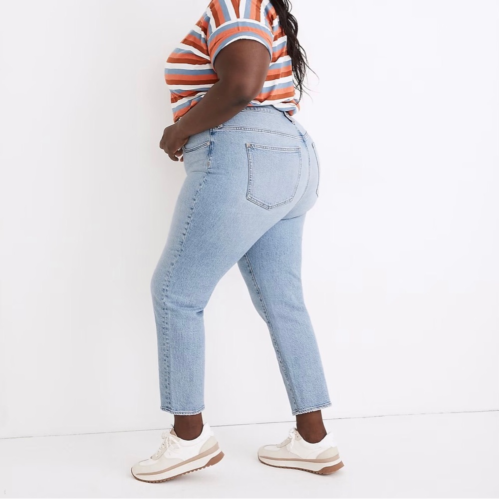 Madewell The Plus Size Perfect Vintage High Rise Waist Stretch Jeans Fiore Wash - Picture 3 of 10